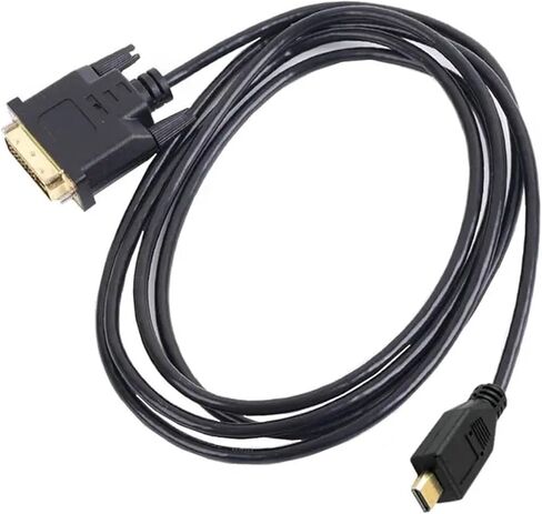 d-type m ؛ ic/ro hdmi متوافق مع كمبيوتر كابل الفيديو DVI إلى dvi m> oni> tor cable 1m/1.8m (1.8m) in Kuwait