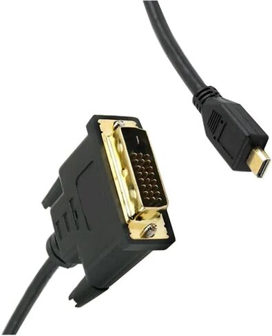 d-type m ؛ ic/ro hdmi متوافق مع كمبيوتر كابل الفيديو DVI إلى dvi m> oni> tor cable 1m/1.8m (1.8m) in Kuwait