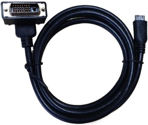 HDMI Compatible to 90 Degree DVI 24+1 Connection HDMI Compatible to DVI High-Definition Connection Cable 1.2 Meters in Saudi Arabia
