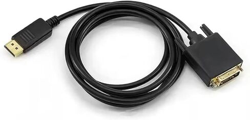 DP إلى DVI 24 1 محول الكبل DisplayPort 1080p DP إلى DVI CALLED CABLE لـ M> ONI> TOR Projector DisplayPort Cable 1.8m in Kuwait