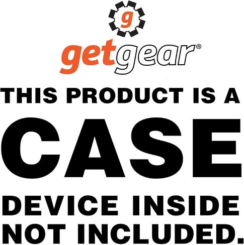 getgear Silicone Bumper for Samsung T7, T7 Touch Portable SSD - 1TB, 2TB, 500GB, USB 3.2, Strong-Shock Absorbing, Slip-Resistant- Black (Black) in Saudi Arabia