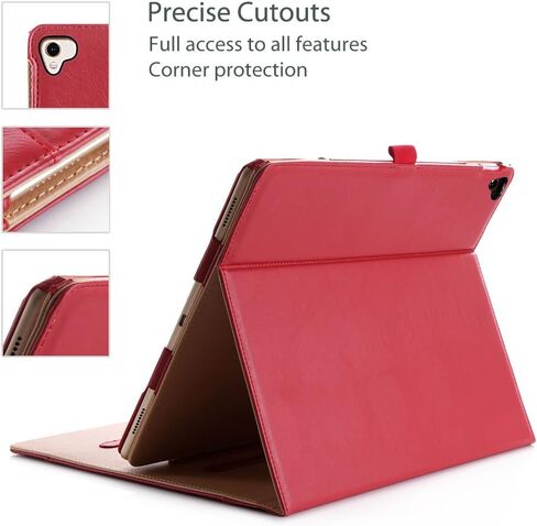 ProCase for iPad Pro 12.9 2017/2015 Case (1st & 2nd Generation), Stand Folio Case Cover for iPad Pro 12.9 Inch (Old Model 2017/2015), with Multiple Viewing Angles, Pencil Holder -Black in Saudi Arabia