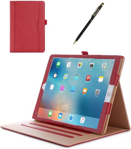 ProCase for iPad Pro 12.9 2017/2015 Case (1st & 2nd Generation), Stand Folio Case Cover for iPad Pro 12.9 Inch (Old Model 2017/2015), with Multiple Viewing Angles, Pencil Holder -Black in Saudi Arabia