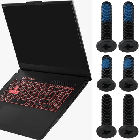 12Pcs Bottom Case Screws Compatible with Asus TUF Gaming A15 FA507 FX507 in Saudi Arabia