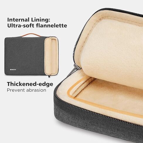 NIDOO 17.3 inch Laptop Sleeve Computer Carrying Case for 17.3" Lenovo Legion 5 / 5i / IdeaPad L340 / HP Gaming Pavilion 17 / ENVY Laptop 17 / Acer Chromebook 317 / Asus ZenBook Pro 17 / Dell G7 17 in Kuwait