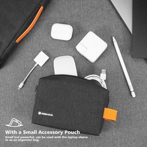 NIDOO 17.3 inch Laptop Sleeve Computer Carrying Case for 17.3" Lenovo Legion 5 / 5i / IdeaPad L340 / HP Gaming Pavilion 17 / ENVY Laptop 17 / Acer Chromebook 317 / Asus ZenBook Pro 17 / Dell G7 17 in Kuwait