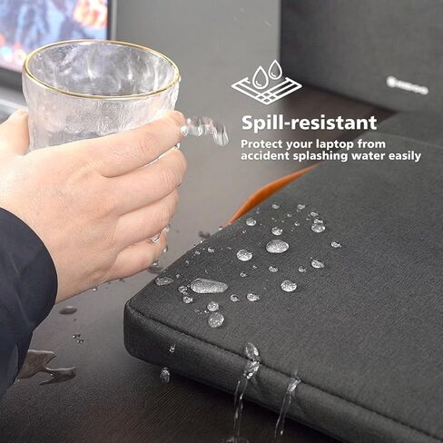 NIDOO 17.3 inch Laptop Sleeve Computer Carrying Case for 17.3" Lenovo Legion 5 / 5i / IdeaPad L340 / HP Gaming Pavilion 17 / ENVY Laptop 17 / Acer Chromebook 317 / Asus ZenBook Pro 17 / Dell G7 17 in Kuwait