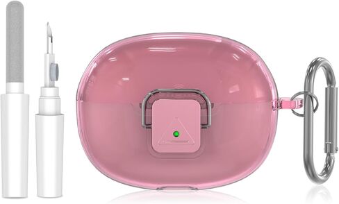 بالنسبة لـ Shokz Opendots ، هناك حالة واحدة ، [مع قفل] Opendots غطاء واحد CASE CLOST TPU مقاوم للصدمة واقي متوافق مع shokz opendots إكسسوارات أذن ONE مع مجموعة CLEANING KIT & KEYSTER (CLEAR) in Kuwait