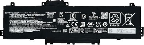 EPYOBW TI04XL Laptop Battery 55.67Wh 15.12V 4-Cell Compatible with HP Envy 17-CH 17-CH0000NB 17-CH0000NC / Envy 17M-CH 17M-CH0013DX 17M-CH1013DX Series HSTNN-IB9T M24420-1D1 M24420-1C1 M24563-005 in Kuwait