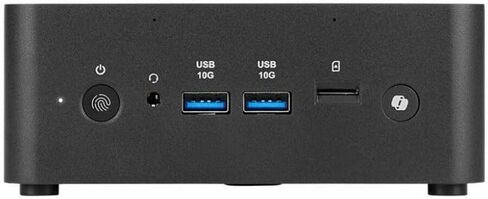 MSI Cubi NUC AI+ Barebones Mini PC: Intel Core Ultra 9-288V, 32GB Memory, WiFi 6E, BT 5.3, Thunderbolt 4, Type-C, Copilot Button: Black 2MG-002BUS in Saudi Arabia