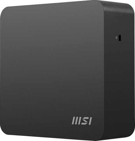 MSI Cubi NUC AI+ Barebones Mini PC: Intel Core Ultra 9-288V, 32GB Memory, WiFi 6E, BT 5.3, Thunderbolt 4, Type-C, Copilot Button: Black 2MG-002BUS in Saudi Arabia