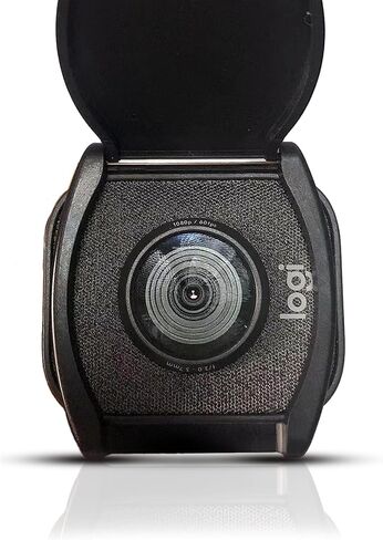 LZYDD Webcam Privacy Shutter Protects Lens Cap Hood Cover for Logitech StreamCam, Live Streaming Webcam (Black) in Saudi Arabia