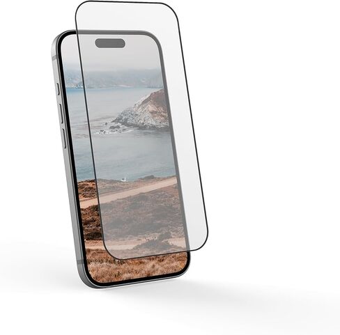 Urban Armor Gear UAG مصممة لـ iPhone 17 Screen Protector 6.3 "Glass Shield - مضاد للأصفر HD Clarity Proof Proof Glass ، Clear in Saudi Arabia