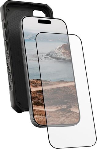 Urban Armor Gear UAG مصممة لـ iPhone 17 Screen Protector 6.3 "Glass Shield - مضاد للأصفر HD Clarity Proof Proof Glass ، Clear in Saudi Arabia