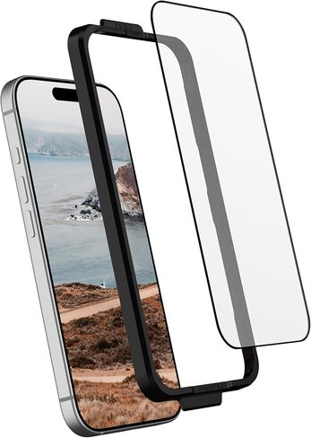 Urban Armor Gear UAG مصممة لـ iPhone 17 Screen Protector 6.3 "Glass Shield - مضاد للأصفر HD Clarity Proof Proof Glass ، Clear in Saudi Arabia