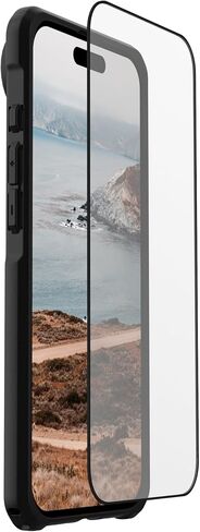 Urban Armor Gear UAG مصممة لحامي شاشة هواء iPhone 6.5 بوصة درع زجاجي - مضاد للأصفر HD Clarity Proof Proof Glass ، Clear in Saudi Arabia