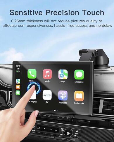 شاشة شاشة الشاشة لشاشة Hauxiy Q9S اللاسلكية ، فيلم أليف ناعم 9 بوصة لـ Hauxiy Apple Carplay & Android Auto Car Stereo ، مضاد للقرعة ، مضاد للأصفر ، HD Clear Film in Saudi Arabia