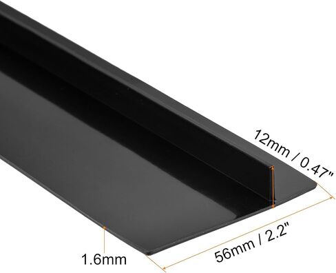PATIKIL 21 Inch Silicone Stove Gap Covers, Heat Resistant Oven Gap Filler Seals Gaps Black for Kitchen Counter in Saudi Arabia