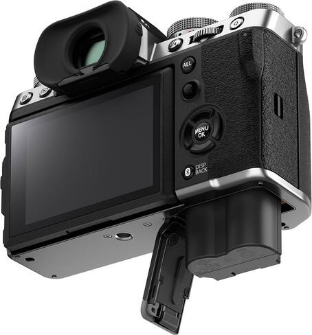 Fujifilm X-T5 Mirrorless Digital Camera Body - Silver Bundle with Cleaning kit + 12 Inch Flexible Vlogging Tripod + Travel Camara Bag in Saudi Arabia