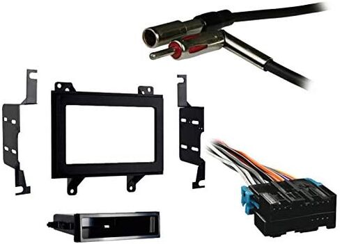 Harmony Audio Compatible with GMC S 15 Sonoma 1994 1995 1996 1997 Double DIN Aftermarket Stereo Harness Radio Install Dash Kit in Saudi Arabia