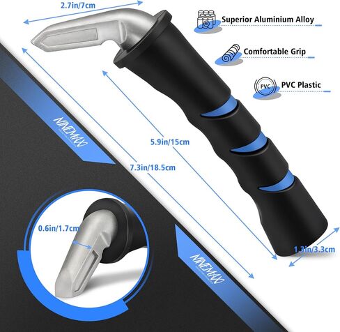 NINEMAX Car Door Assist Handle or Elderly - Car Transfer Handle for Handicap Car Door Handle - Portable Vehicle Support Car Grab Handle,Handy Bar for Seniors in Kuwait