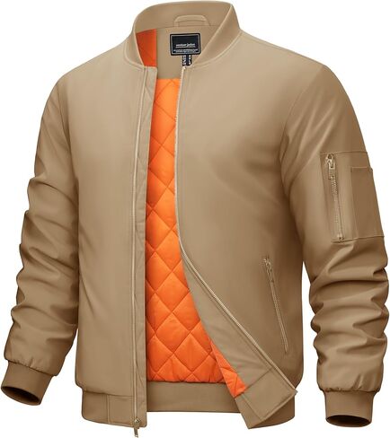 جاكيت رجالي من CRYSULLY - سترات واقية من الرياح سميكة لخريف وشتاء، معاطف مبطنة in Kuwait