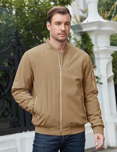 جاكيت رجالي من CRYSULLY - سترات واقية من الرياح سميكة لخريف وشتاء، معاطف مبطنة in Kuwait