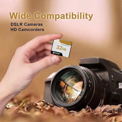 Synergy Digital Digital 32 جيجابايت بطاقات ذاكرة فلاش مضغوطة ، متوافقة مع كاميرا Kodak DC5000 الرقمية - 50 ميجابايت/ثانية - حزمة 3 in Saudi Arabia