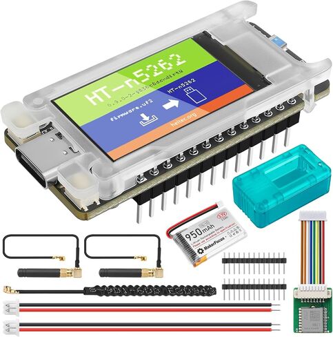 Mesh Node T114 مع وحدة L76K GNSS ، بطارية 950mAh ومجموعة حالة واقية ، NRF52840 MCU SX1262 LORA ، يدعم 915MHz Lora Bluetooth 5.0 متوافق مع Meshtastic Arduino in Kuwait