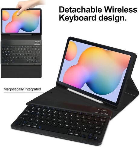 Rainbow Backlit Keyboard Case for iPad 9th / 8th / 7th Generation 10.2"/iPad Pro 10.5"/iPad Air 3rd Gen with Mouse and Backlight Detachable Bluetooth Keyboard Cover,Dark Green+Black in Kuwait