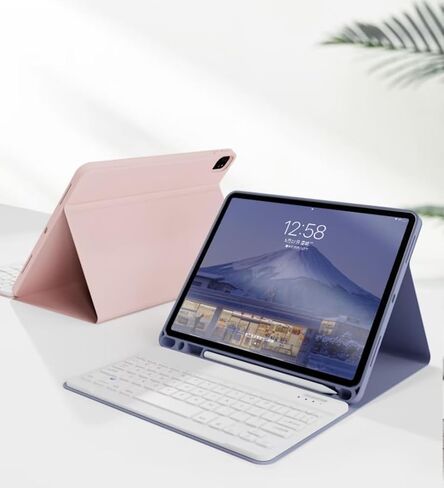 Rainbow Backlit Keyboard Case for iPad 9th / 8th / 7th Generation 10.2"/iPad Pro 10.5"/iPad Air 3rd Gen with Mouse and Backlight Detachable Bluetooth Keyboard Cover,Dark Green+Black in Kuwait