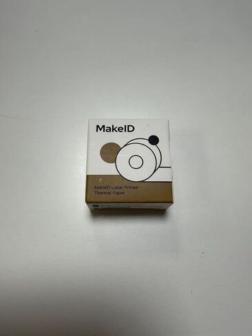 Makeid L1-C Maker Tape تعبئة ، 9 ملم × 4M (0.35 "× 13 ') ، استبدال شريط الملصقات الحراري المستمر ، مقاوم للماء ، ملصق ذاتي in Kuwait