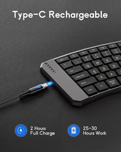 لوحة مفاتيح Moko Ergonomic قابلة للطي ، لوحة مفاتيح Bluetooth القابلة للطي المحمولة لسفر الأعمال ، لوحات مفاتيح لاسلكية قابلة لإعادة الشحن النحيفة لنظام iOS/Android/Windows الكمبيوتر اللوحي. in Saudi Arabia