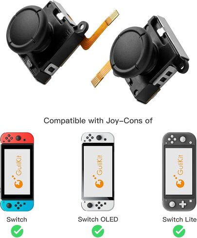 GuliKit TMR Joycon Joystick Replacement for Switch in Saudi Arabia