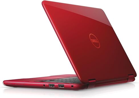 Dell Inspiron 11.6 "HD Touchscreen 2-in-1 الكمبيوتر المحمول ، معالج AMD A6-9220E ، ذاكرة الوصول العشوائي 4 جيجا بايت ، 32 جيجا بايت EMMC ، Radeon R4 ، كاميرا الويب HD ، Wi-Fi ، Windows 10 ، Red (متجدد) in Kuwait