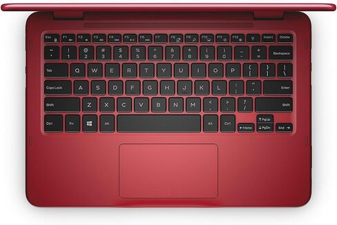 Dell Inspiron 11.6 "HD Touchscreen 2-in-1 الكمبيوتر المحمول ، معالج AMD A6-9220E ، ذاكرة الوصول العشوائي 4 جيجا بايت ، 32 جيجا بايت EMMC ، Radeon R4 ، كاميرا الويب HD ، Wi-Fi ، Windows 10 ، Red (متجدد) in Kuwait