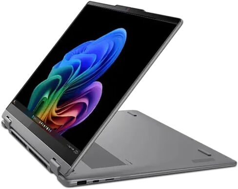 Lenovo Yoga 7i ai copilot+ pc 2-in-1 الكمبيوتر المحمول 16.0 "شاشة تعمل باللمس IPS FHD+ (Intel Ultra 7-256V حتى 47 قمم ، 16 جيجا بايت LPDDR5x ، 2TB SSD ، قلم نشط ، خلفي KB ، FP ، Win11Pro) W/DKZ Port Port in Saudi Arabia