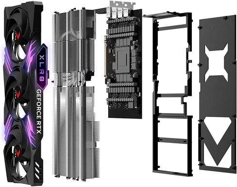PNY Geforce RTX ™ 4090 24GB Verto Triple Fan Graphics Card DLSS 3 (READED) in Saudi Arabia