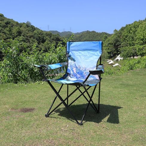 Northroad Camping Chair Portable Camp Chair, Folding Lawn Chair with Cup Holder for Outdoor Camping, Hiking, Travel, Patio, Beach, Picnics in Kuwait