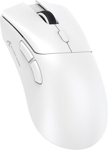 ATTACK SHARK R1 Wireless Gaming Mouse,59g Lightweight Tri-mode BT5.2/2.4GHz/Wired Computer Mouse, PixArt PAW3311 18K DPI Optical Sensor,Programmable Buttons,Long Battery Life Mice for PC/Mac(Black) in Kuwait