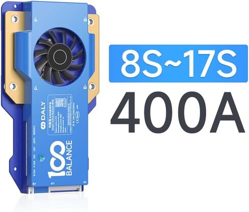Daly BMS 200A 8S - 17S بنيت في Bluetooth 1A CLESTENCENT BANCENT RS485 CAN لـ 24V - 60V LIFEPO4/LI - ION/LTO BATTERY PACKS PRECTIONS PRECTIONS FERMAT in Kuwait