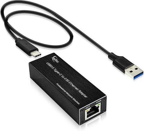 USB 3.0 Type-C إلى محول شبكة الألياف ، USB-C إلى 100/1000Base-X Open SFP Ethernet بطاقة ، متوافقة مع Windows Server/Windows/Linux ، DC 5V in Kuwait