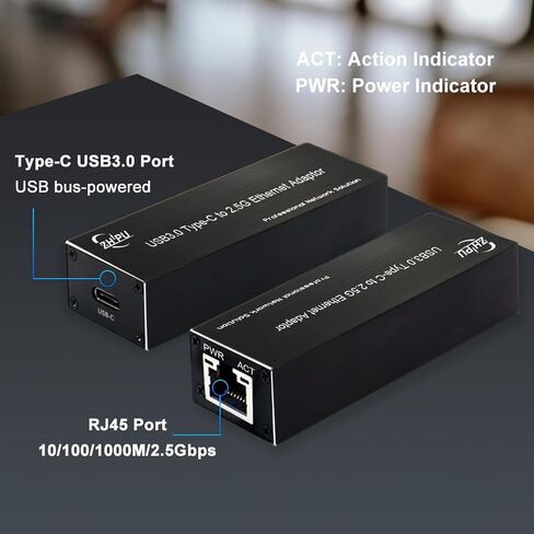 USB 3.0 Type-C إلى محول شبكة الألياف ، USB-C إلى 100/1000Base-X Open SFP Ethernet بطاقة ، متوافقة مع Windows Server/Windows/Linux ، DC 5V in Kuwait