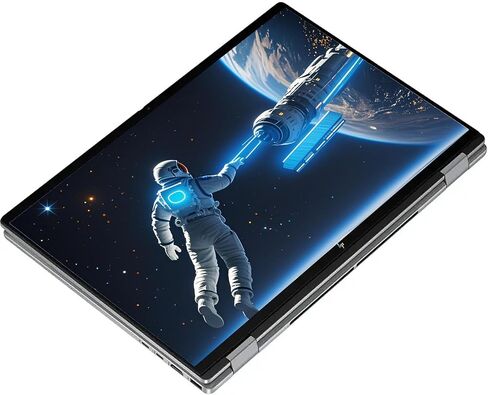HP X360 Omnibook X Flip 2in1 Copilot + Laptop ، 16 "2K شاشة تعمل باللمس AMD RYZEN AI 5 340 ، 16GB LPDDR5X RAM 1TB SSD ، Backlit KB ، حتى 21 ساعة بطاطس ، Windows11 + BWE (نجاح إلى Envy X360) in Kuwait