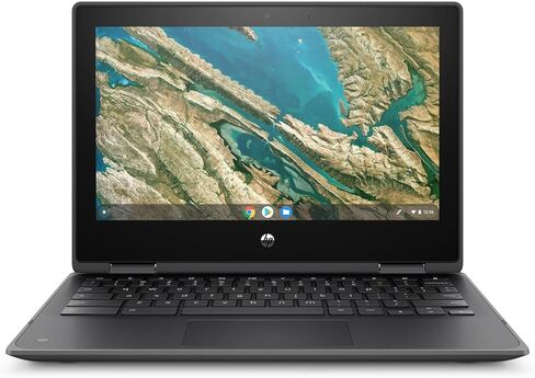 HP Chromebook x360 2-in-1 G3 Eductation Edition 11.6-inch HD IPS Touchscreen Laptop Computer Intel Celeron N4020 Intel UHD Graphics 4GB LPDDR4x RAM 32GB eMMC WiFi Bluetooth Chrome OS Black (Renewed) in Saudi Arabia