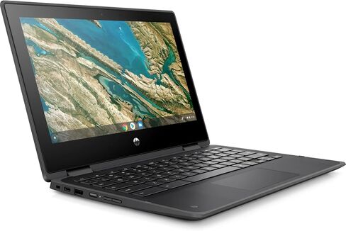 HP Chromebook x360 2-in-1 G3 Eductation Edition 11.6-inch HD IPS Touchscreen Laptop Computer Intel Celeron N4020 Intel UHD Graphics 4GB LPDDR4x RAM 32GB eMMC WiFi Bluetooth Chrome OS Black (Renewed) in Saudi Arabia