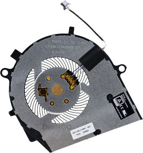 مروحة تبريد وحدة المعالجة المركزية Chnhw K61GC استبدال Dell Inspiron 14 5400 5406 7405 2-in-1 5502 5505 5501 ، Latitude 3510 3410 in Saudi Arabia