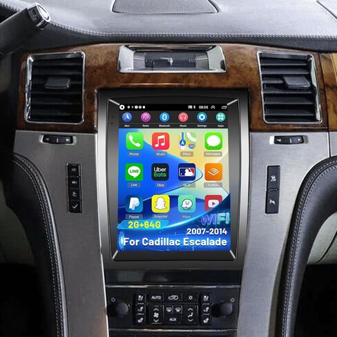 [2g+64g] راديو لـ Cadillac Escalade 2007-2014 ، 9.7 بوصة شاشة Android Touch Screen Cadillac Escalade ، Carplay/Android Auto/EQ Audio/1080p/SWC/Bluetooth in Saudi Arabia