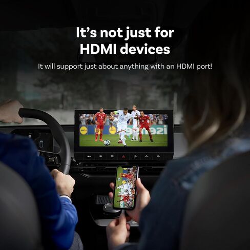 OTTOCAST Car TV Mate Pro with Wireless Carplay Adapter for Apple iPhone, Fire TV Stick Converter, Watching YouTube Netflix Prime Video etc on Car Screen in Kuwait