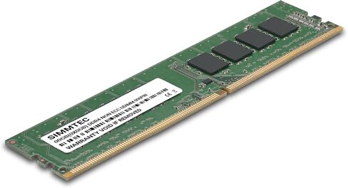 Simmtec RAM 128GB (4x32GB) DDR4 3200MHz DIMM PC4-25600 UDIMM NONCC CL22 2RX8 in Kuwait